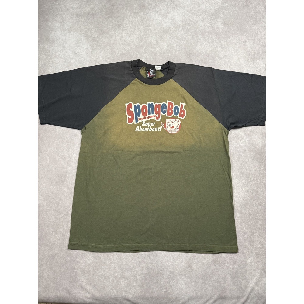 Vintage SpongeBob‎ SquarePants Shirt Mens Extra Large Giant Tag 90s Tee